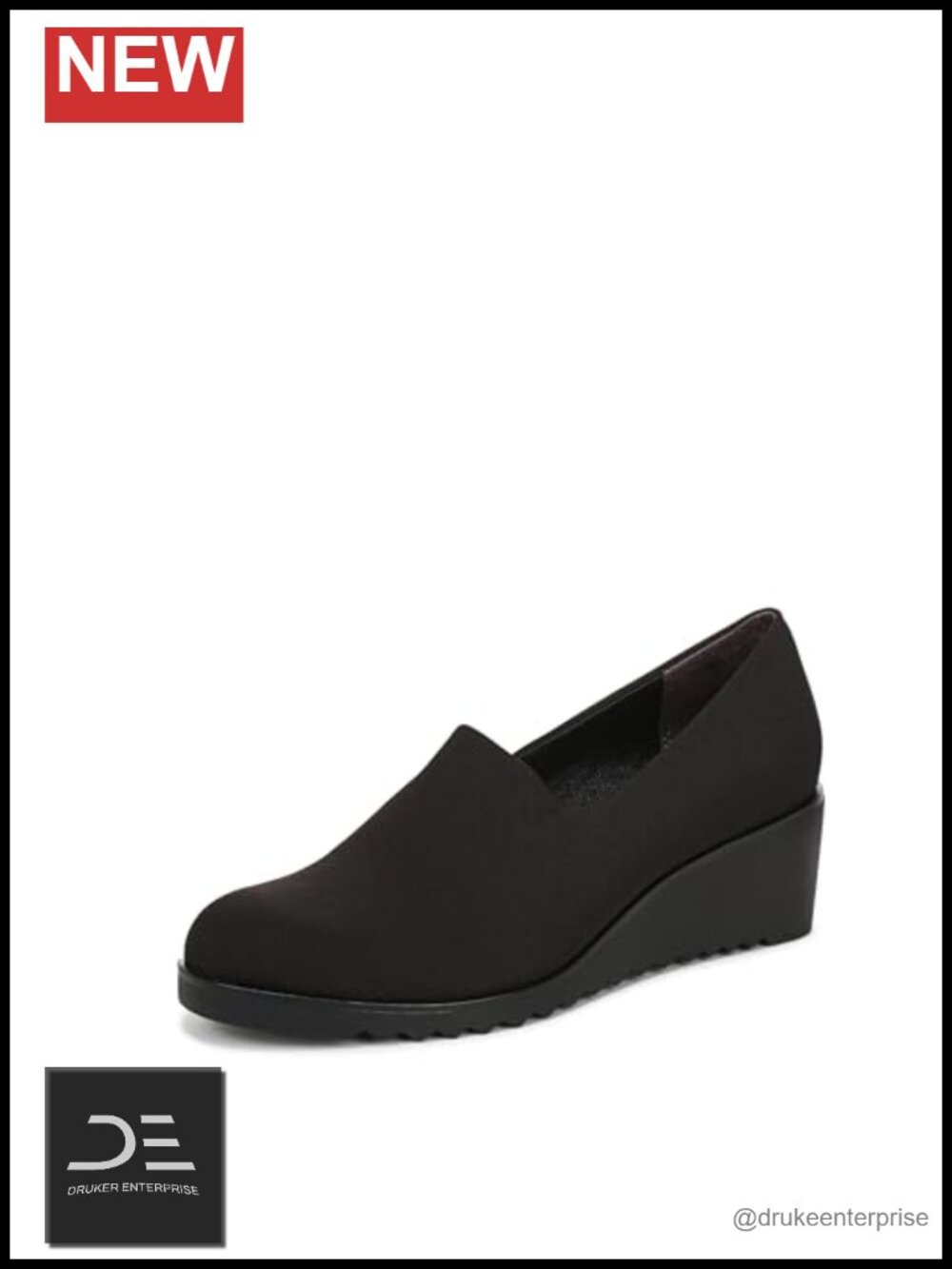 LifeStride Ziva Women's Wedge Loafer Slip-On Comfort Shoes